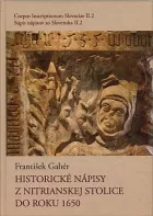 Historické nápisy z Nitrianskej stolice do roku 1650