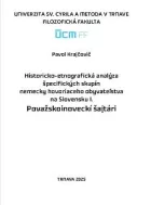 Historicko-etnografická analýza špecifických skupín nemecky hovoriaceho obyvateľstva na Slovensku. I., Považskoinoveckí šajtári