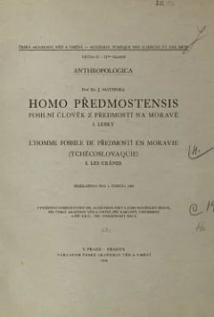 Homo predmostensis I. lebky