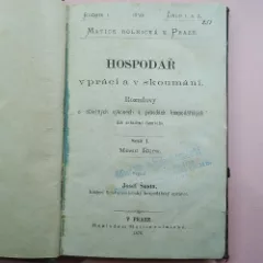 Hospodář v práci a v skoumání