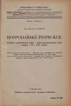 Hospodářské instrukce
