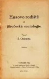 Husovo rodiště a jihočeská sociologie