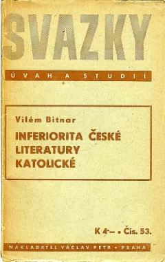 Inferiorita české literatury katolické