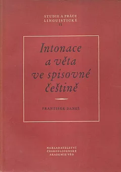 Intonace a věta ve spisovné češtině