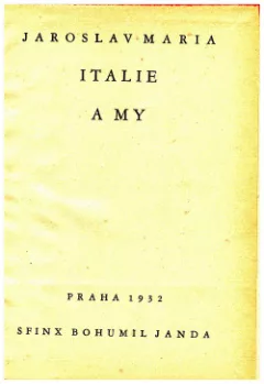 Itálie a my