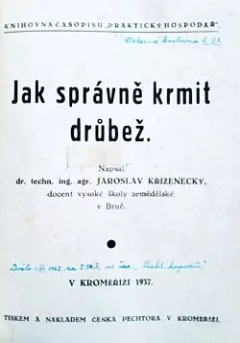 Jak správně krmit drůbež
