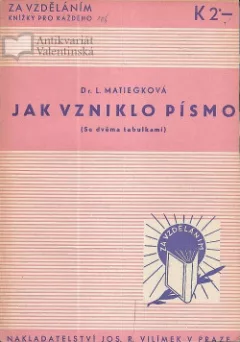 Jak vzniklo písmo