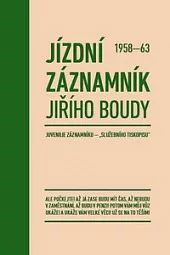 Jízdní záznamník Jiřího Boudy