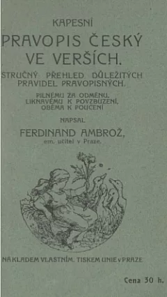 Kapesní pravopis český ve verších