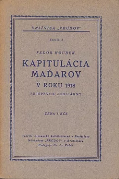 Kapitulácia Maďarov v roku 1918