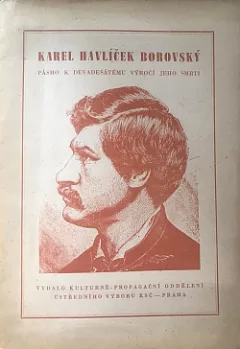 Karel Havlíček Borovský - Pásmo k devadesátému výročí jeho smrti