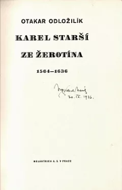 Karel starší ze Žerotína (1564-1636)