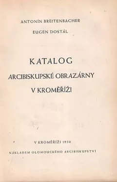 Katalog arcibiskupské obrazárny v Kroměříži