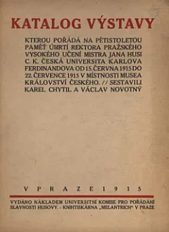 Katalog výstavy 1915