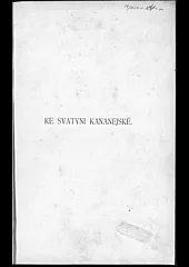 Ke svatyni Kananejské - kus kočovného života po vlasti Goliášově