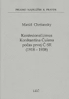 Konfesionalizmus Konštantína Čulena počas prvej Č-SR 1918 - 1938