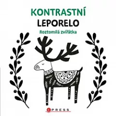 Kontrastní leporelo: Roztomilá zvířátka