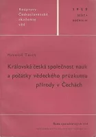 Královská česká společnost nauk a počátky vědeckého průzkumu přírody v Čechách