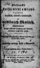 Křesťanská kniha učení a mravů k potřebě katechetů, učitelů a pomocníků v nedělních školách