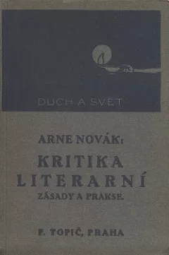 Kritika literární. Metody a směry
