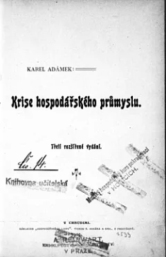 Krize hospodářského průmyslu