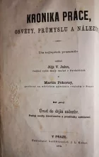 Kronika práce, osvěty, průmyslu a nálezův. Díl prvý, Úvod do dějin vynálezův. Postup osvěty člověčenstva a prostředky vzdělávací