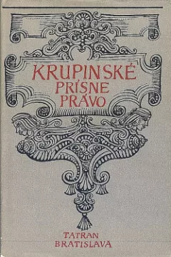 Krupinské prísne právo