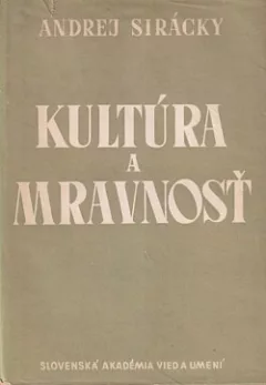 Kultúra a mravnosť