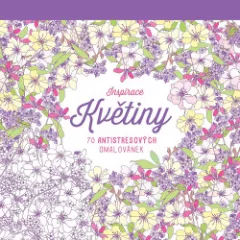 Květiny – antistresové omalovánky