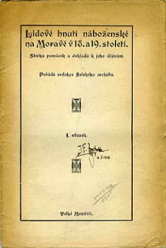Lidové hnutí náboženské na Moravě v 18. a 19. století