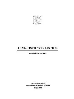 Linguistic Stylistics