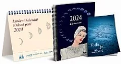 Lunární kalendář Krásné paní s publikací 2024