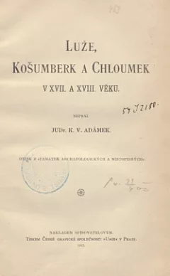 Luže, Košumberk a Chloumek v XVII. a XVII. věku