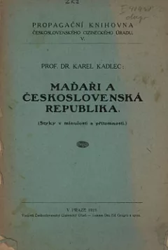 Maďaři a Československá republika