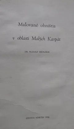 Maľované ohništia v oblasti Malých Karpát