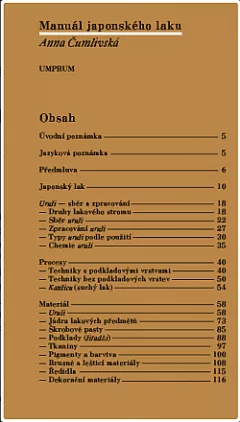 Manuál japonského laku