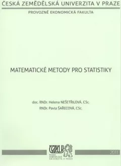 Matematické metody pro statistiku a operační výzkum
