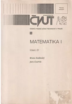 Matematika I (část 2)