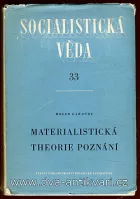 Materialistická theorie poznání