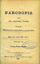 Kmenové australští a polynéští - Národopis (II. díl)