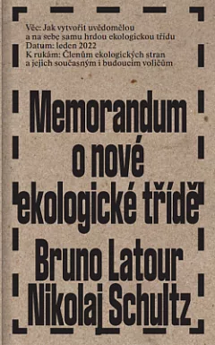 Memorandum o nové ekologické třídě