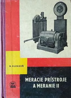 Meracie prístroje a meranie II
