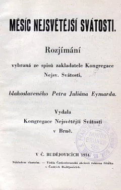 Měsíc nejsvětější svátosti