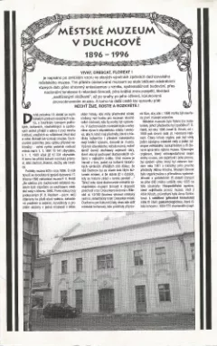 Městské muzeum v Duchcově