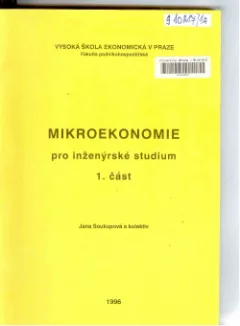 Mikroekonomie pro inženýrské studium