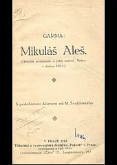 Mikuláš Aleš - Několik poznámek o jeho umění