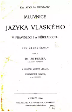 Mluvnice jazyka vlaského