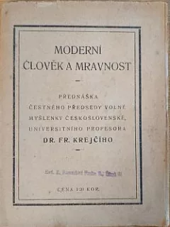Moderní člověk a mravnost
