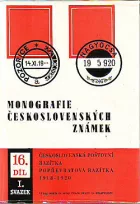 Monografie československých známek 16. díl I. svazek, Československá poštovní razítka