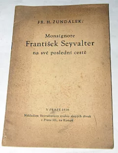 Monsignore František Seyvalter na své poslední cestě